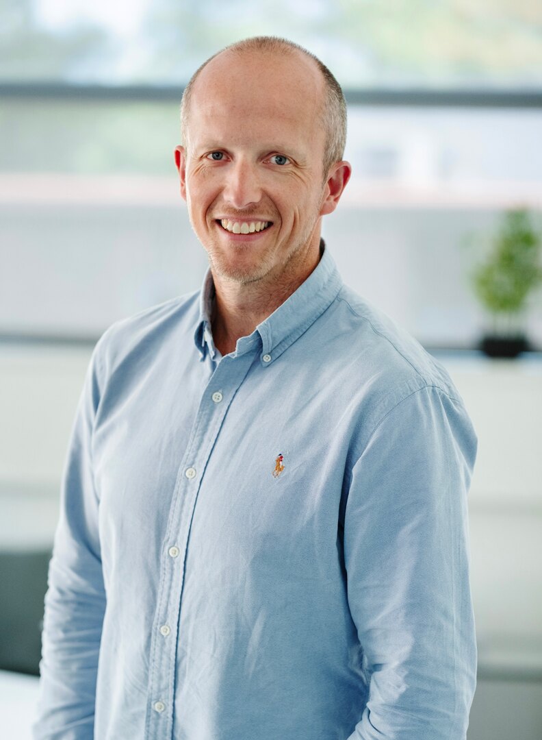 Portrett av Morten Bakke
